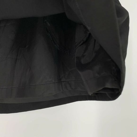 Express Black Drawstring Mini Skirt - Picture 5 of 9